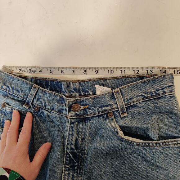 Levi’s Vintage 90s Orange Tab 950 Misses “Mom Jeans” Size 18 1/2 (29 inch waist) - Picture 8 of 10